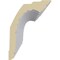 Ekena Millwork 11 3/8"H x 8 1/8"P x 13 7/8"F x 94 1/2"L, (3" Repeat) Springtime Crown Moulding MLD11X08X13SP - alternate 4